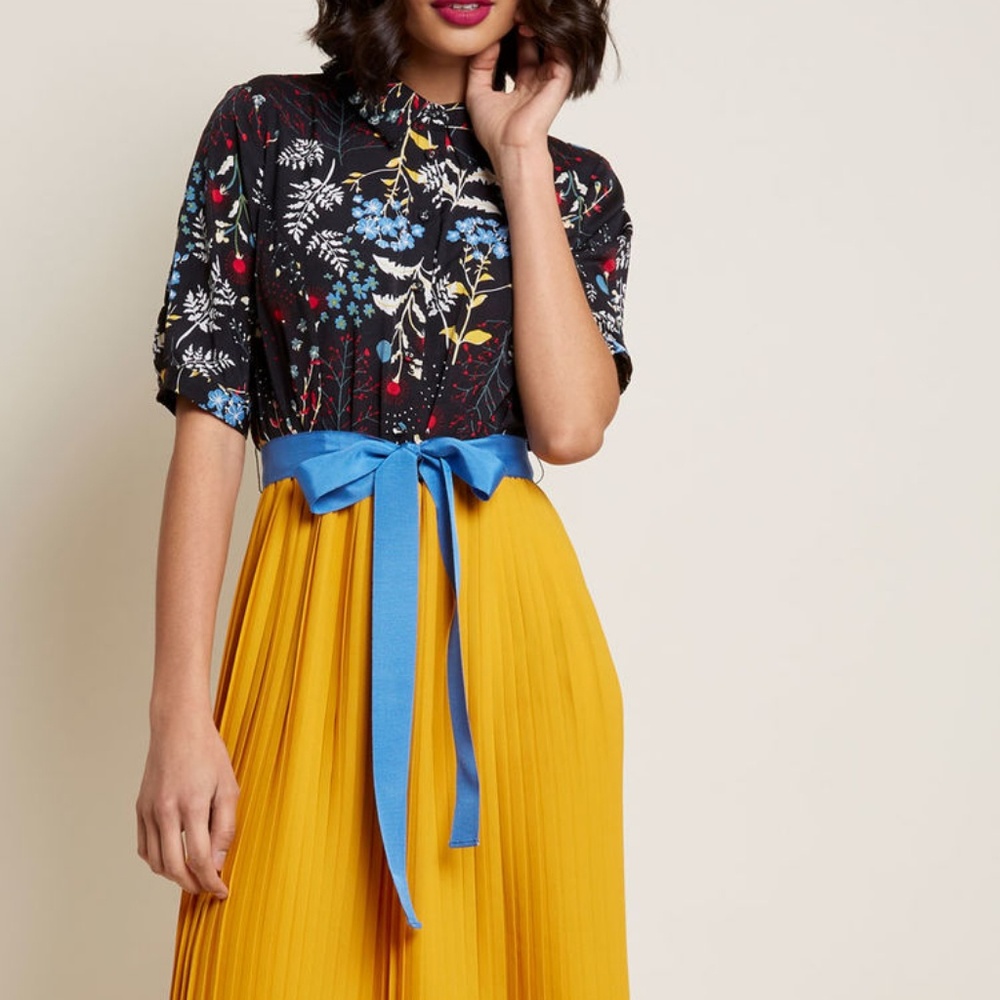 Modcloth Adored Duet A-Line Dress 4X